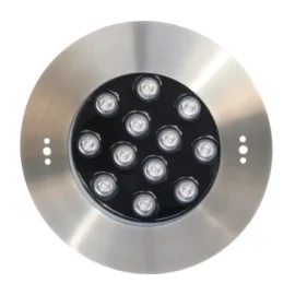 چراغ توکار استخری استیل ضداسید گرید 316 Ledman