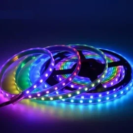 Led نواری برنامه پذیر تراکم 60 آی پی 67 - LED Strip 2811/60Led/IP67/DC12V