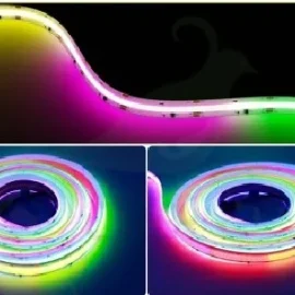 ریسه خطی Cob برنامه پذیر دیجیتال COB Strip Light Magic (RGB)